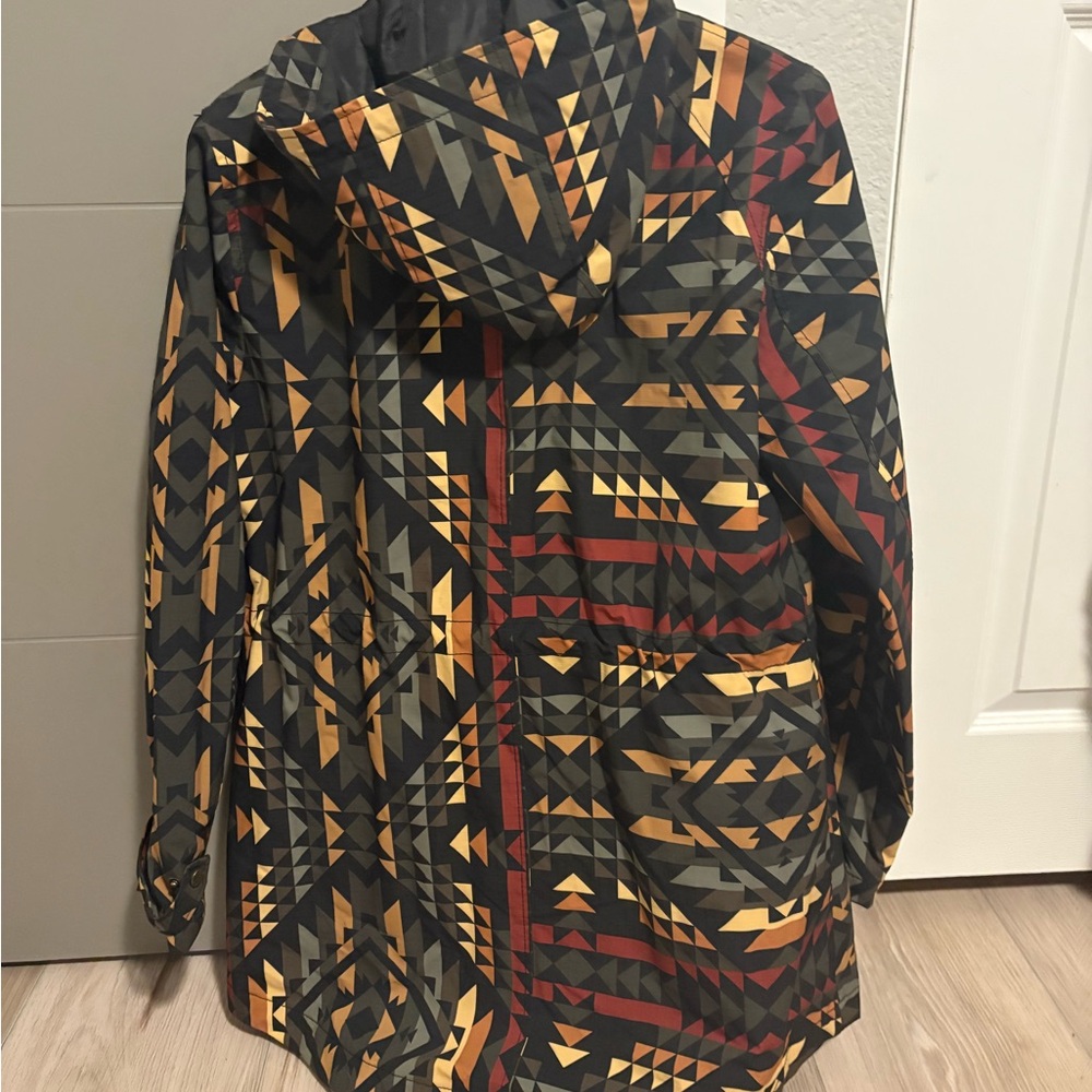 Geometric Pattern Pendleton Coat - Picture 3 of 4